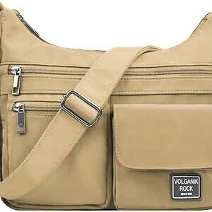 Crossbody Bags for Women RFID Lightweight Travel Shoulder Bag Waterproof Nylon p